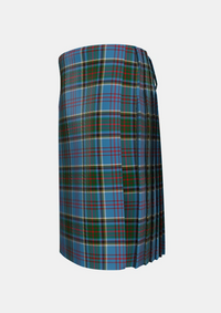 Traditional_Anderson_Old_Makinlay_Tartan_1347_kilt_left_image_with_pleated_design_and_adjustable_buckles_for_men