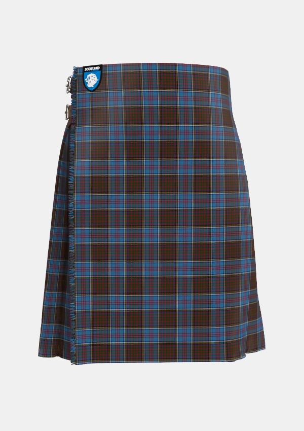 Traditional_Anderson_STS_Tartan_1392_kilt_front_image_with_pleated_design_and_adjustable_buckles_for_men