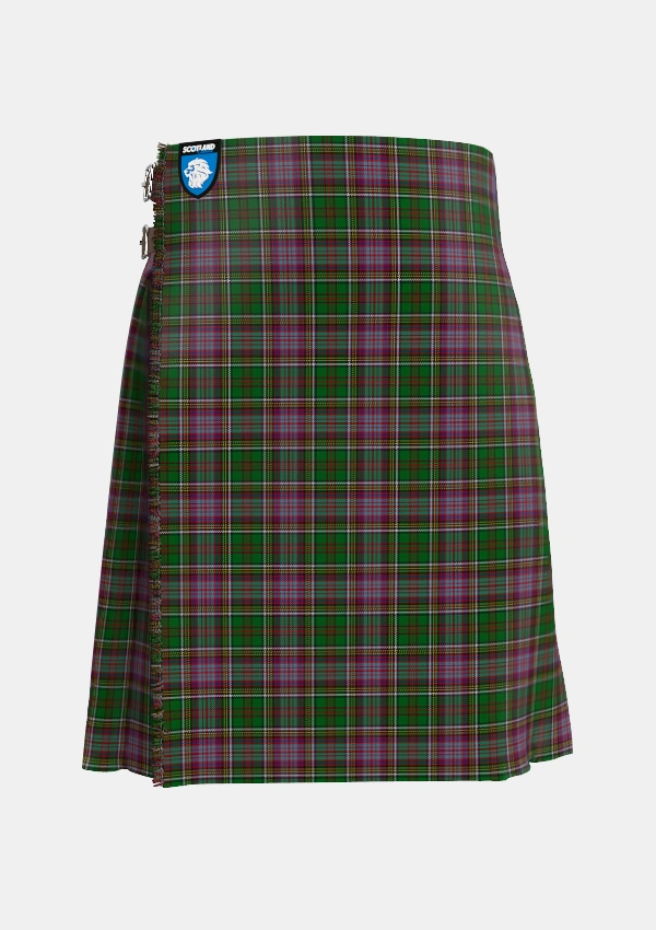 Traditional_Anderson_of_Kinneddar_Hunting_Tartan_1396_kilt_front_image_with_pleated_design_and_adjustable_buckles_for_men