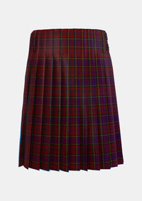 Traditional_Anderson_of_Kinnedear_Red_Tartan_3015_kilt_back_image_with_pleated_design_and_adjustable_buckles_for_men