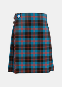 Traditional_Angus_tartan_front_image_with_pleated_design_and_adjustable_buckles_for_men