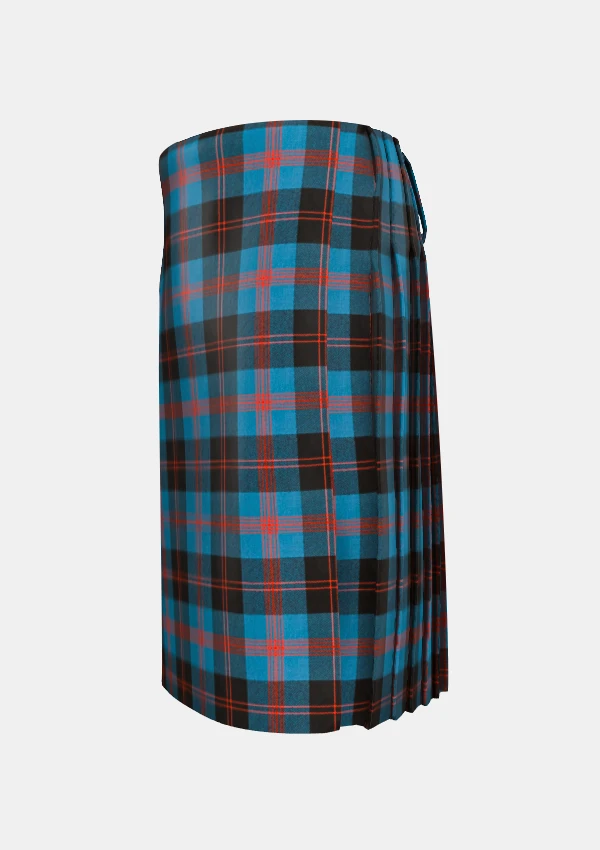Traditional_Angus_tartan_left_image_with_pleated_design_and_adjustable_buckles_for_men