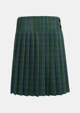 Traditional_Arbuthnott_Tartan_204_kilt_back_image_with_pleated_design_and_adjustable_buckles_for_men