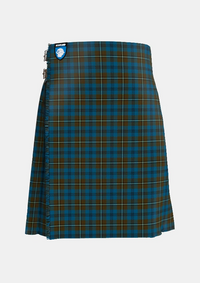 Traditional_Auld_Lang_Syne_Tartan_kilt_240_front_image_with_pleated_design_and_adjustable_buckles_for_men