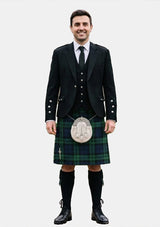 Traditional_Austin_Tartan_254_Kilt_and_Argyle_Jacket_Kilt_Outfits_front_image