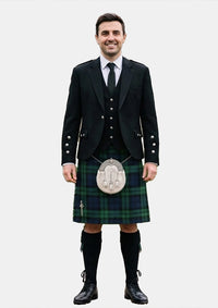 Traditional_Austin_Tartan_254_Kilt_and_Argyle_Jacket_Kilt_Outfits_front_image