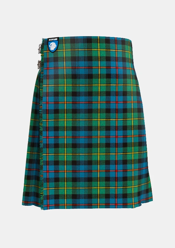 Traditional_Baillie_tartan_front_image_with_pleated_design_and_adjustable_buckles_for_men