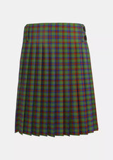 Traditional_Bain_E_Tartan_15040_kilt_back_image_with_pleated_design_and_adjustable_buckles_for_men