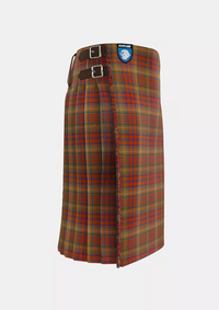 Traditional_Barnes_Karey_Tartan_12346_kilt_right_image_with_pleated_design_and_adjustable_buckles_for_men