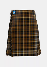 Traditional_Bear_Pride_Tartan_kilt_front_image_with_pleated_design_and_adjustable_buckles_for_men