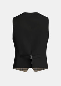 Traditional_Beige_tartan_Waistcoat_back_image