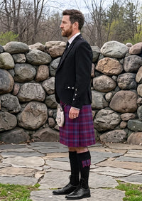 Traditional_Bennet_Tartan_3680_Kilt_and_Argyle_Jacket_Kilt_Outfit_left_image