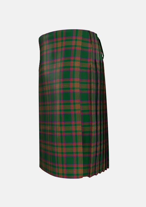 Traditional_Berry_Tribute_Tartan_kilt_11226_left_image_with_pleated_design_and_adjustable_buckles_for_men