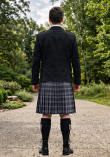Traditional_Black_Scottish_National_Tartan_Kilt_and_Argyle_Jacket_Kilt_Outfit_back_image