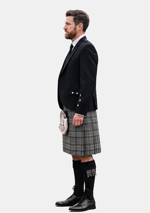 Traditional_Black_Shadow_Tartan_Kilt_and_Argyle_Jacket_Kilt_Outfits_left_image