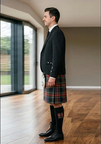 Traditional_Black_Stewart_tartan_Kilt_and_Argyle_Jacket_Kilt_Outfit_left_image