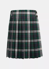 Traditional_Black_Watch_Dress_tartan_kilt_back_image_with_pleated_design_and_adjustable_buckles_for_men