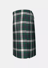 Traditional_Black_Watch_Dress_tartan_kilt_left_image_with_pleated_design_and_adjustable_buckles_for_men