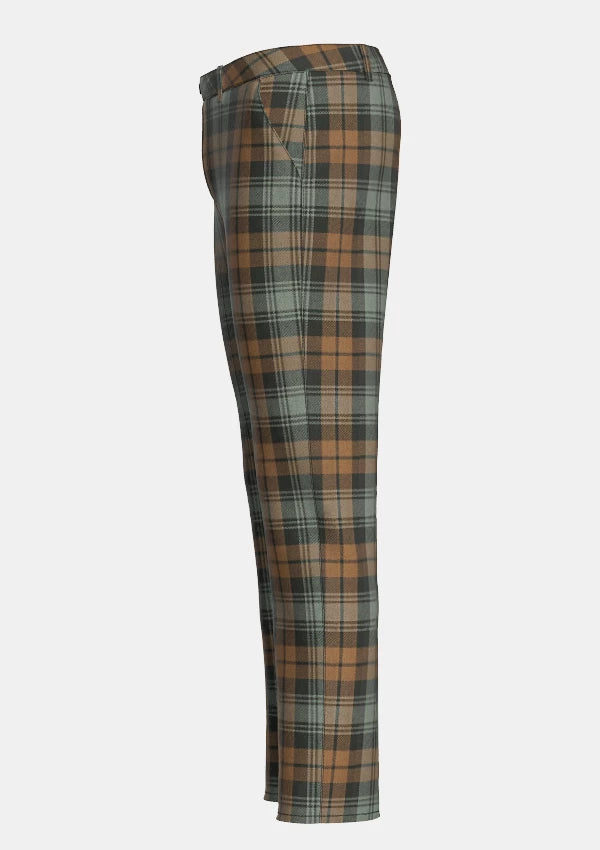 Black Watch Weathered Tartan Trouser