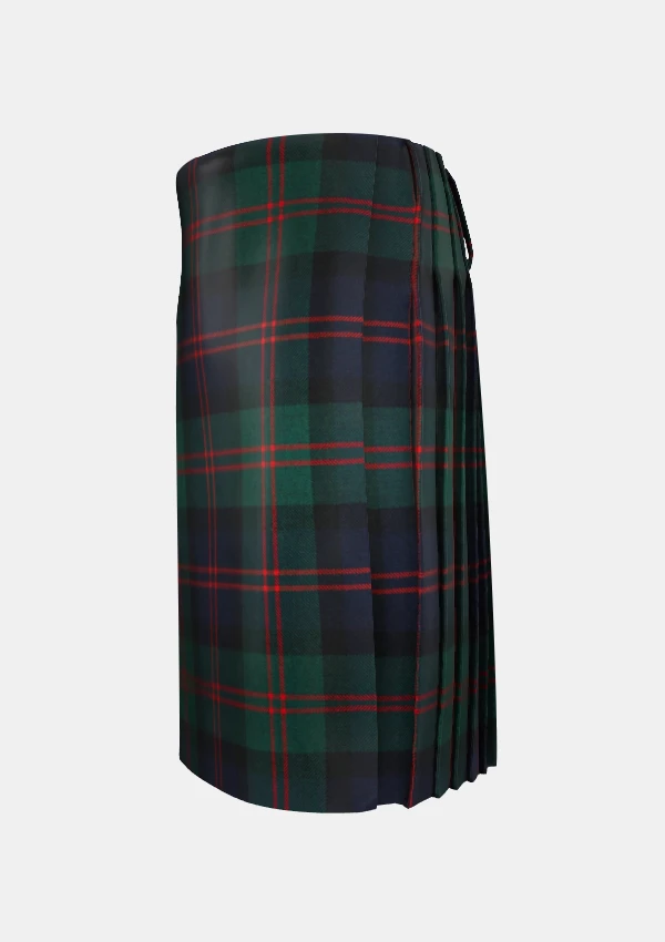 Traditional_Blair_tartan_left_image_with_pleated_design_and_adjustable_buckles_for_men