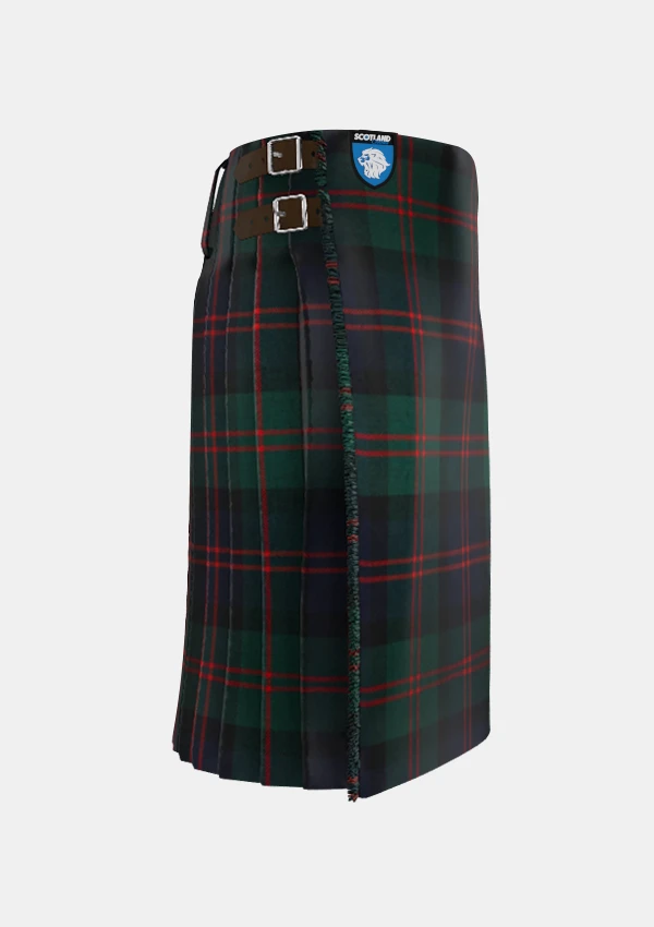Traditional_Blair_tartan_right_image_with_pleated_design_and_adjustable_buckles_for_men