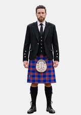 Traditional_Blue_Rust_Tartan_Kilt_and_Argyle_Jacket_Kilt_Outfits_front_image