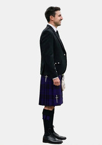 Traditional_Blue_Spirit_tartan_7001_Kilt_and_Argyle_Jacket_Kilt_Outfits_right_image