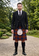 Traditional_Bonner_or_Bonnar_Tartan_285_Kilt_and_Argyle_Jacket_Kilt_Outfit_front_image