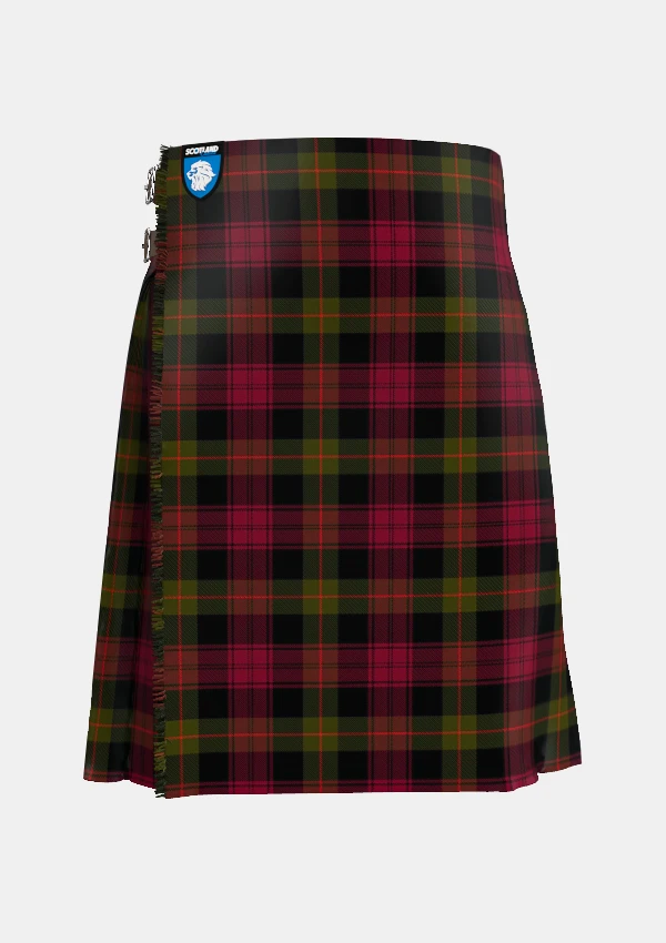 Traditional_Booth_Tartan_kilt_front_image_with_pleated_design_and_adjustable_buckles_for_men