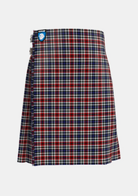 Traditional_Border_Bell_Tartan_kilt_front_image_with_pleated_design_and_adjustable_buckles_for_men