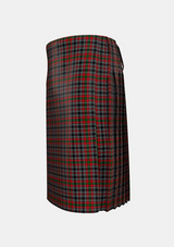 Traditional_Borthwick_Hunting_Tartan_815_kilt_left_image_with_pleated_design_and_adjustable_buckles_for_men