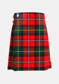 Traditional_Boyd_tartan_front_image_with_pleated_design_and_adjustable_buckles_for_men