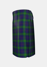 Traditional_Boyle_Tartan_kilt_left_image_with_pleated_design_and_adjustable_buckles_for_men
