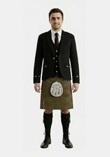 Traditional_Braveheart_tartan_7025_Kilt_and_Argyle_Jacket_Kilt_Outfits_front_image