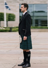 Traditional_Brennan_B_Tartan_14079_Kilt_and_Argyle_Jacket_Kilt_Outfit_left_image