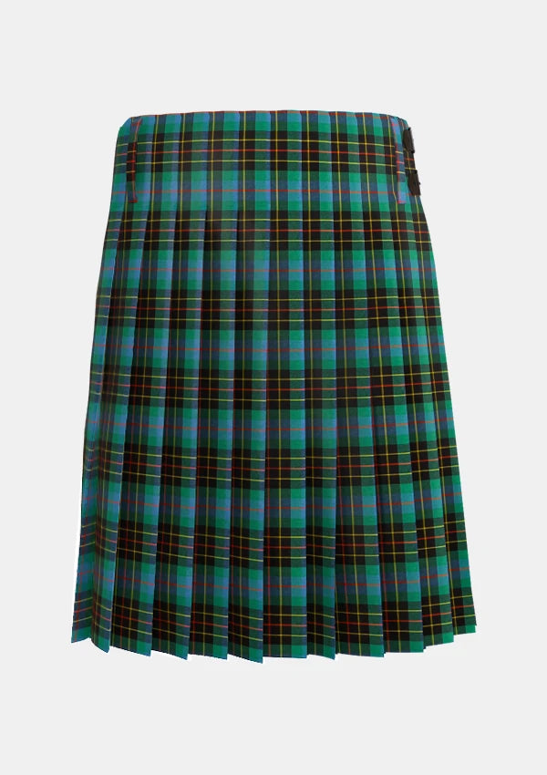Traditional_Brodie_Ancient_Hunting_Tartan_kilt_back_image_with_pleated_design_and_adjustable_buckles_for_men