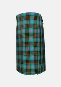 Traditional_Brodie_Ancient_Hunting_Tartan_kilt_left_image_with_pleated_design_and_adjustable_buckles_for_men