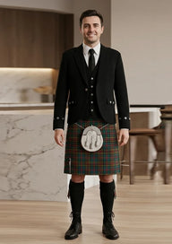 Traditional_Brodie_Hunting_Modern_Tartan_Kilt_and_Argyle_Jacket_Kilt_Outfit_front_image
