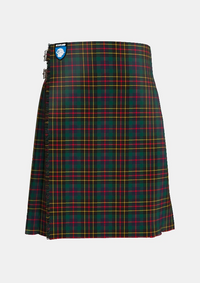 Traditional_Brodie_Hunting_Modern_Tartan_kilt_front_image_with_pleated_design_and_adjustable_buckles_for_men