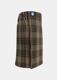 Traditional_Brodie_Hunting_Weathered_Tartan_kilt_right_image_with_pleated_design_and_adjustable_buckles_for_men