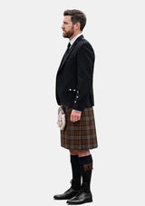 Traditional_Brown_Heather_Tartan_3737_Kilt_and_Argyle_Jacket_Kilt_Outfits_left_image