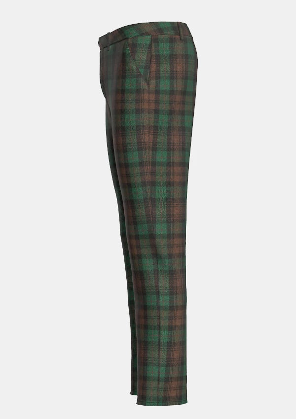 Brown Watch Tartan Trouser