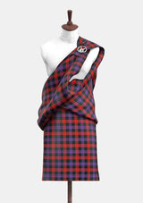 Traditional_Brown_tartan_432_Great_Kilt_front_image