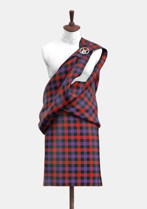 Traditional_Brown_tartan_432_Great_Kilt_front_image