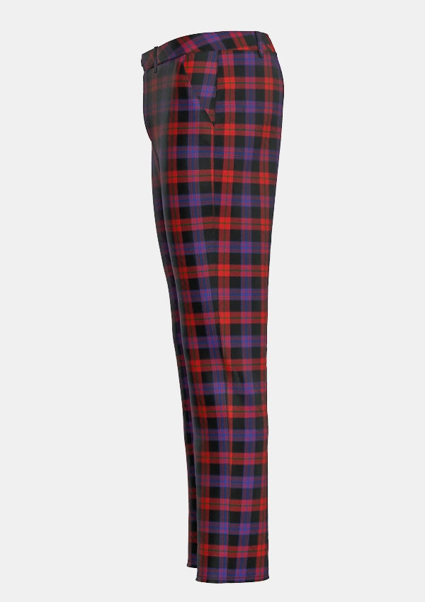 Brown Tartan Trouser