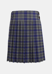 Traditional_Browne_Tartan_kilt_back_image_with_pleated_design_and_adjustable_buckles_for_men