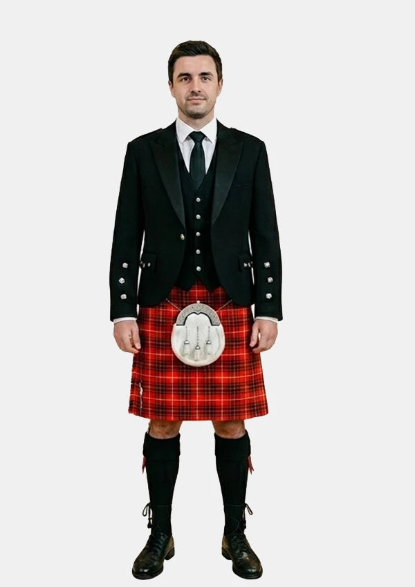Traditional_Bruce_Modern_Tartan_Kilt_and_Argyle_Jacket_Kilt_Outfits_front_image