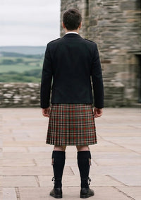 Traditional_Bruce_of_Kinnaird_Tartan_Kilt_and_Argyle_Jacket_Kilt_Outfit_back_image