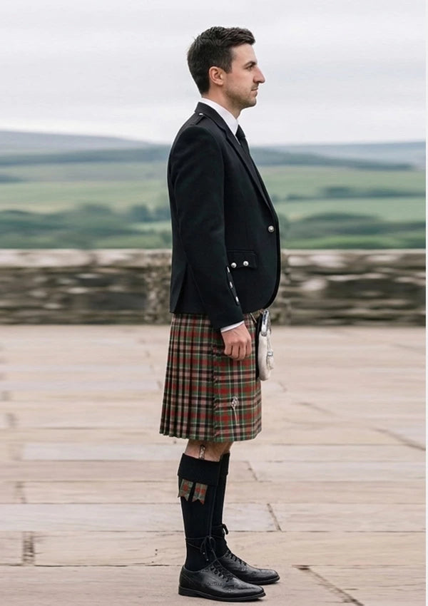 Traditional_Bruce_of_Kinnaird_Tartan_Kilt_and_Argyle_Jacket_Kilt_Outfit_right_image