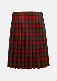 Traditional_Buccleuch_Tartan_1505_kilt_back_image_with_pleated_design_and_adjustable_buckles_for_men